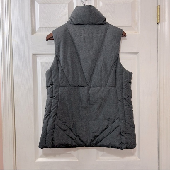 Champion Black Quilted Vest High Collar Women's Size Large - Picture 2 of 7